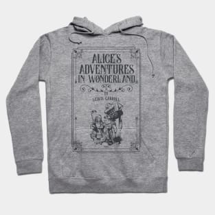 Alice in Wonderland - Lewis Carroll - Mad Hatter, White Rabbit, Cheshire Cat Hoodie